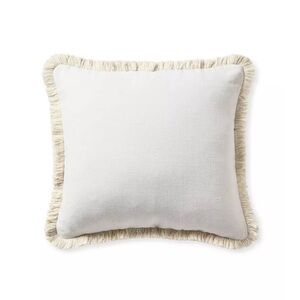 Serena and Lily Bowden Pillow Cover 20x20 White/Cream
